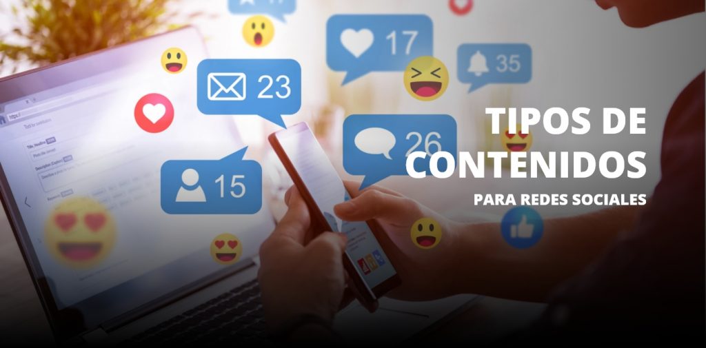 Tipos de contenidos REDES SOCIALES